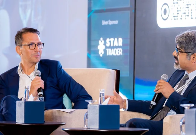 STARTRADER on-stage interview session