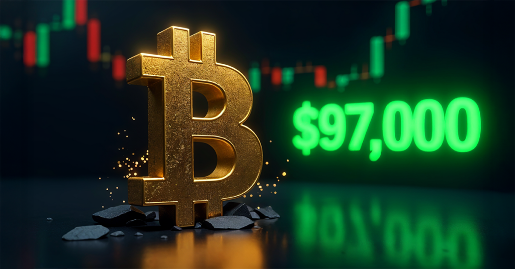 Bitcoin Breaks Above $97,000 on Weaker Dollar